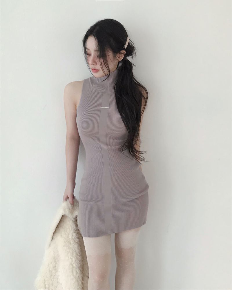 cloudemotion（クラウドエモーション）の「[♡MADE♡] nined signature halter - slim ops（Dresses）」