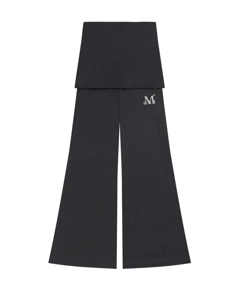 ARKY METAL LOGO HOTFIX BOOTS CUT SKIRT LEGGINGS