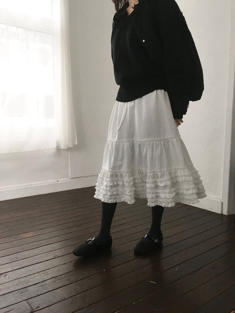 Flare Frill Skirt
