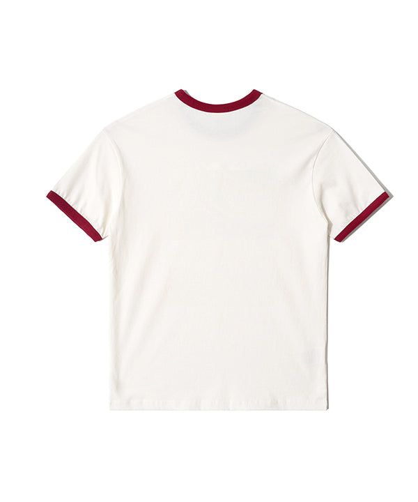 OC My First Breakin’ Ringer Tee (Burgundy)