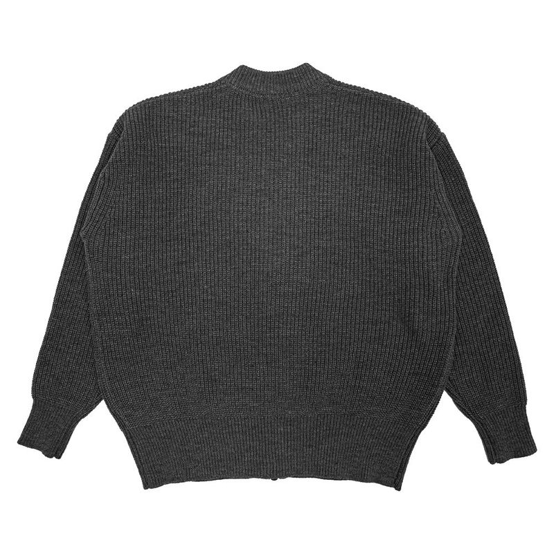 Usual 2way Knit Zip-up - 2COLOR