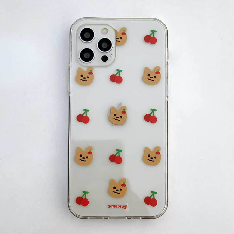 moorugi(モールジ)の「cherry pattern jellycase(Hats)」