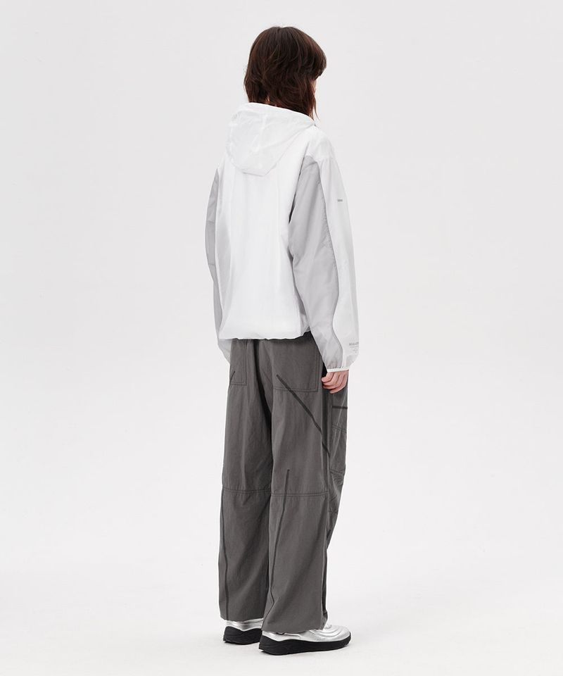 WAVE M LOGO HOODED WINDBREAKER