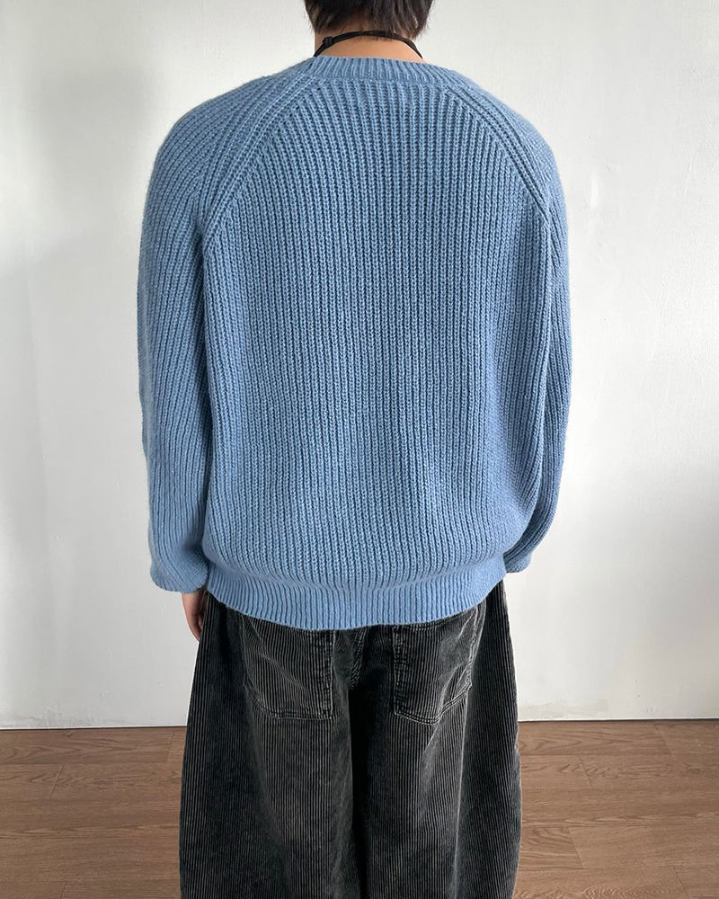 Zimb Printed Crack Knit