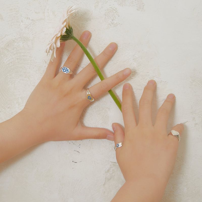 happy but unhappy flower open ring  vol.2