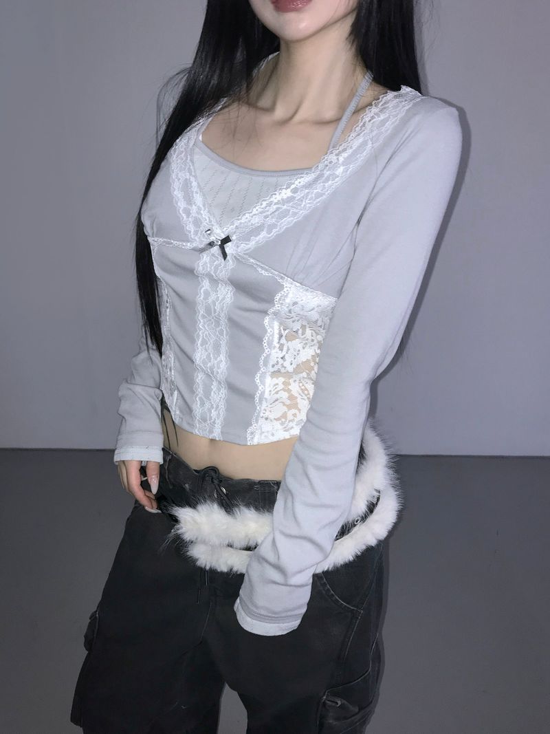 roomie lace top(4color)