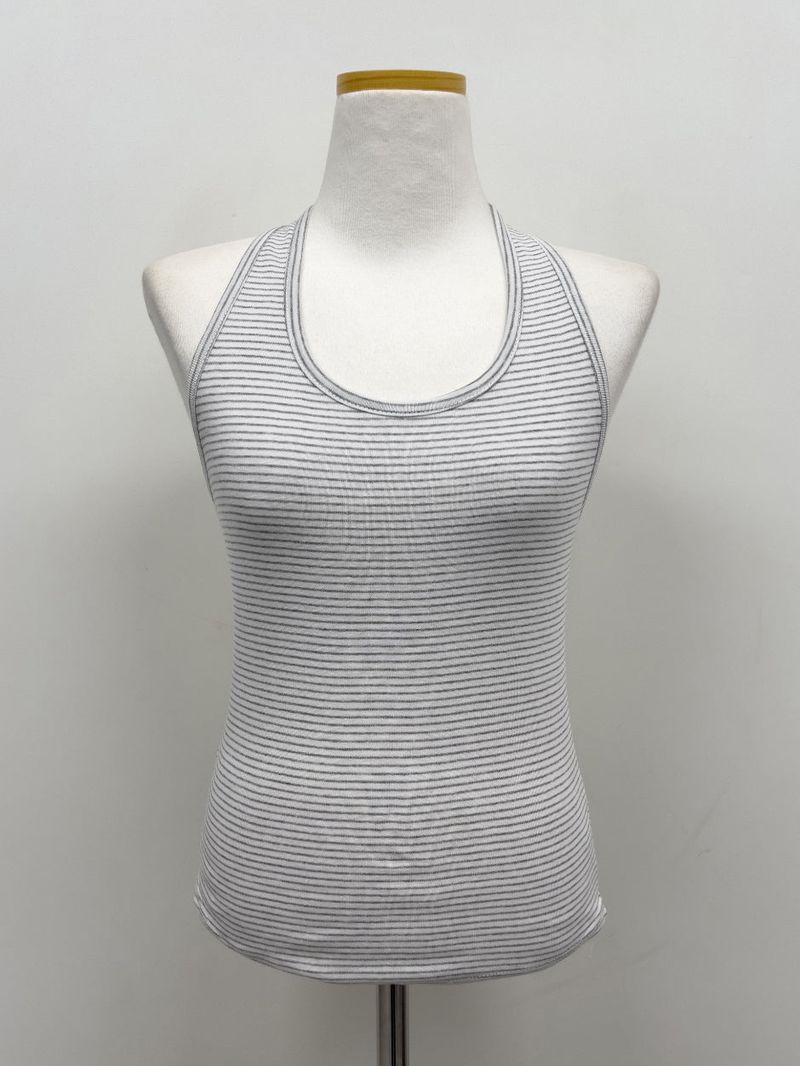 Striped Halterneck Sleeveless