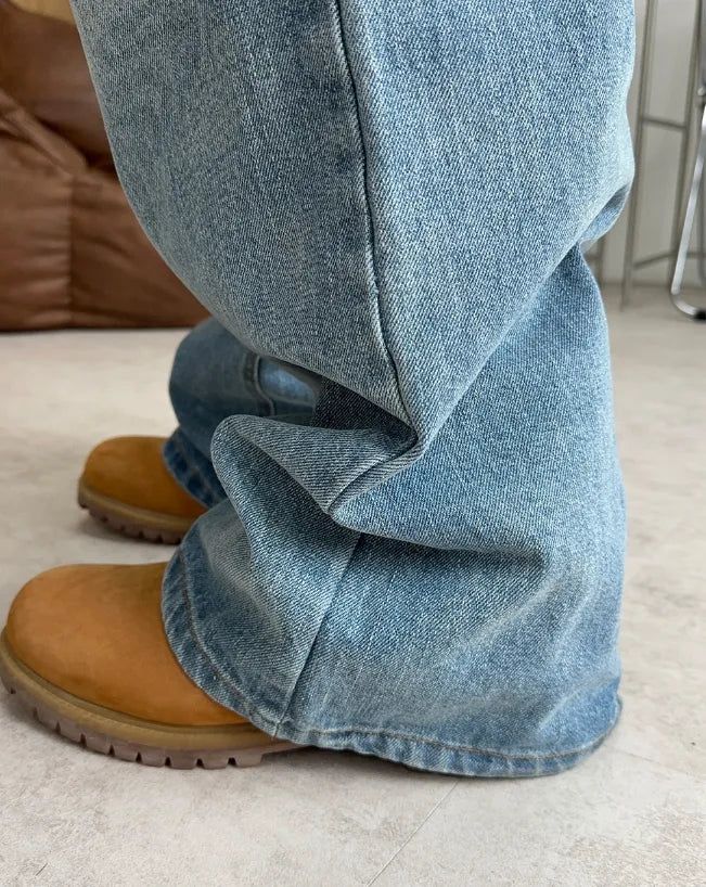 Foden flare denim pants