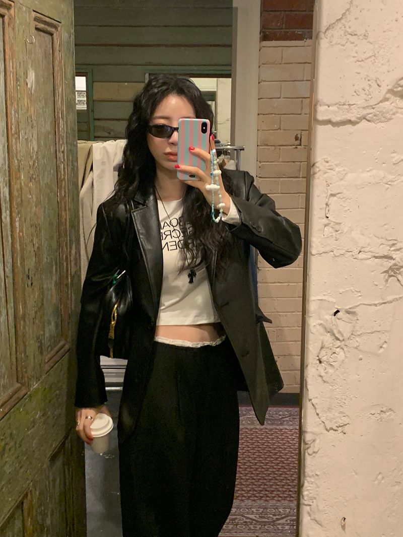 [MADE] Onz Classic Vegan Leather Jacket