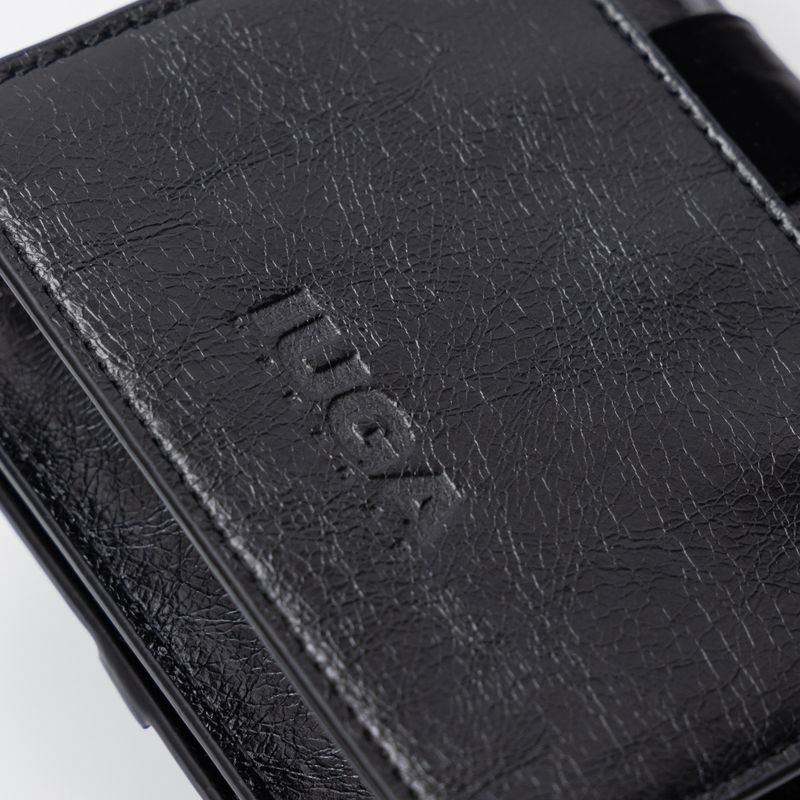 Knotted Wallet Bag (Real Leather-BK)