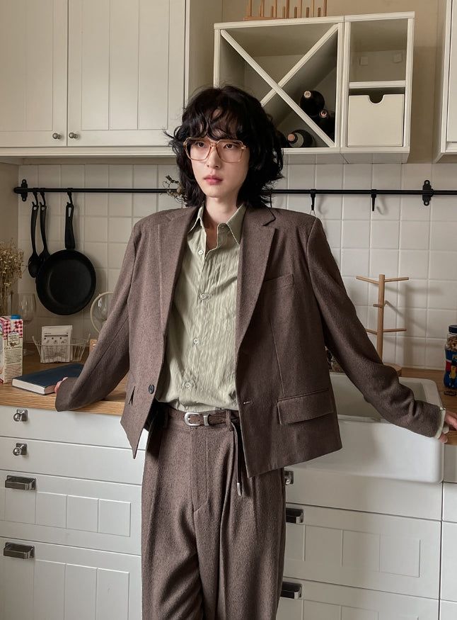 Lowell Dust Blazer Crop ver.