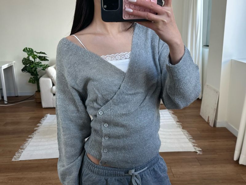 soft wrap cardigan