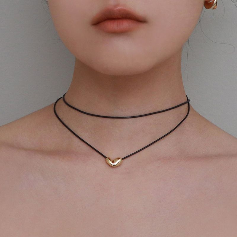 Less is more（レスイズモア）の「ハートストリングネックレス（アクセサリー）」