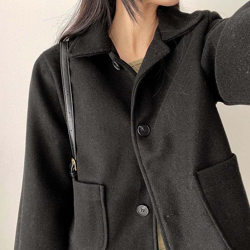 Rein pocket short coat jacket