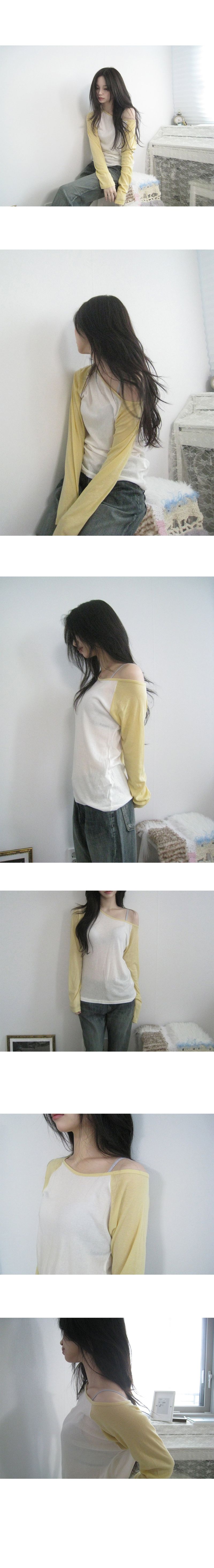 raglan off tee