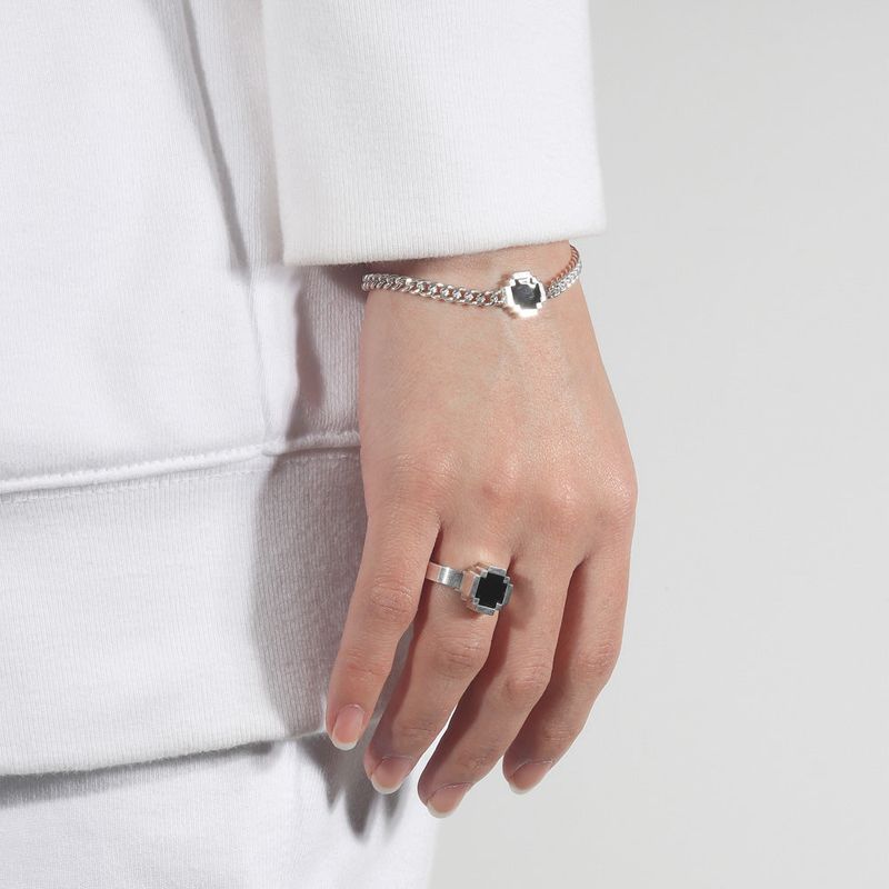 PIXEL CIRCLE BRC SILVER925