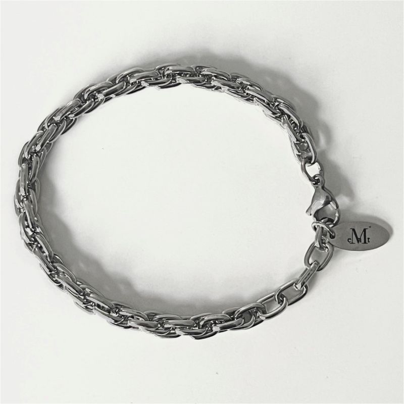 MUCENT(ムセント)の「MUCENT SIGNATURE TRIPLE BRACELET (Silver)(Accessories)」