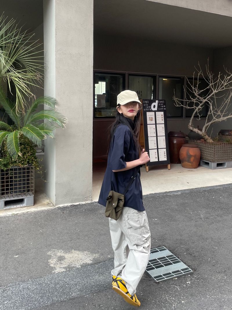 Pelee ash cargo pants