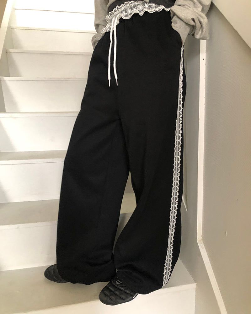 WONDER WONDER(ワンダーワンダー)の「Elba Lace Banded Pants(Pants)」