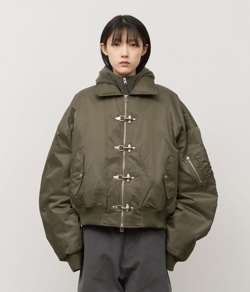 HIFIFNK（ハイファイファンク）の「Jaws Hook Bomber Jacket（Jackets/Outerwear）」