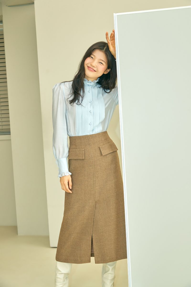 NO.5 TOP - BLUE