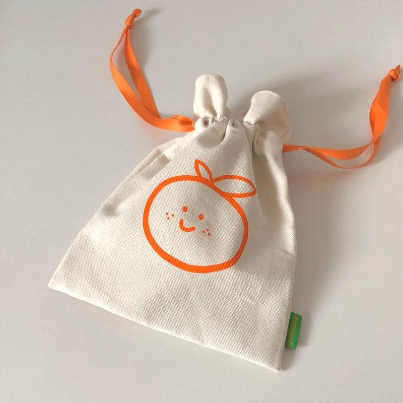 Tangerine pouch&bag