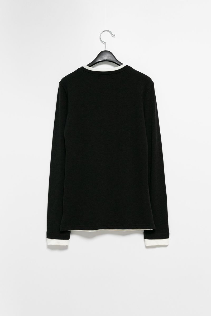 color layered long top(4colors)