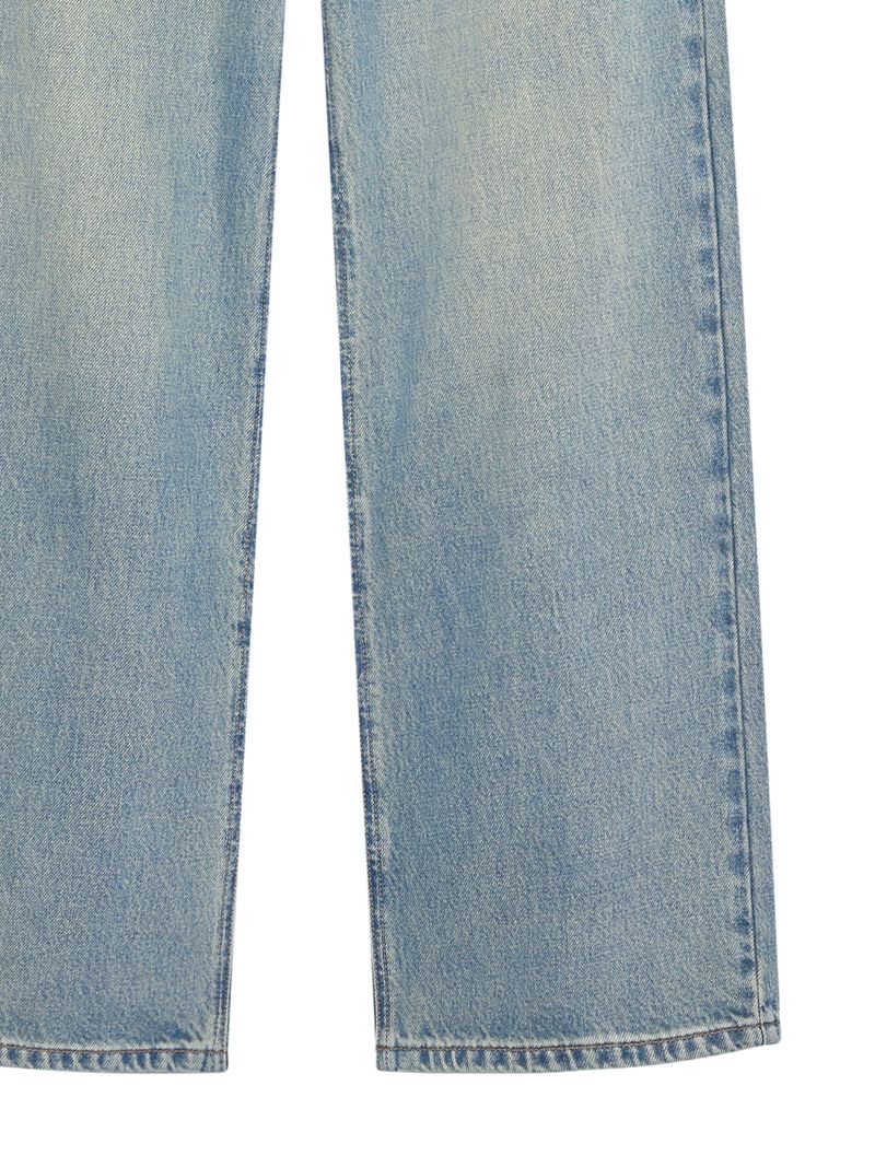 WIDE BLUE DENIM PANTS code 23000