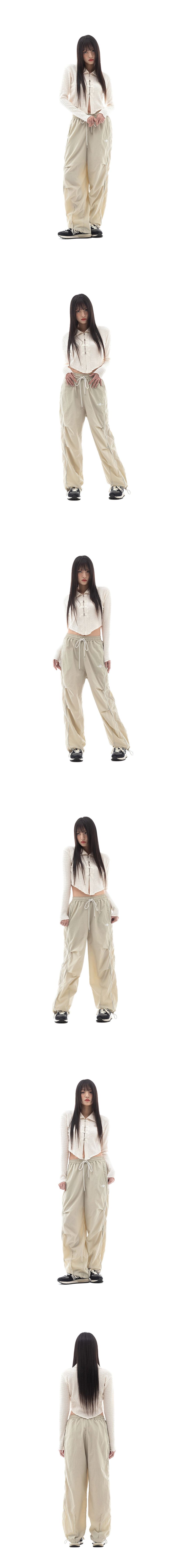 NOVA PANTS IN GREEN BEIGE