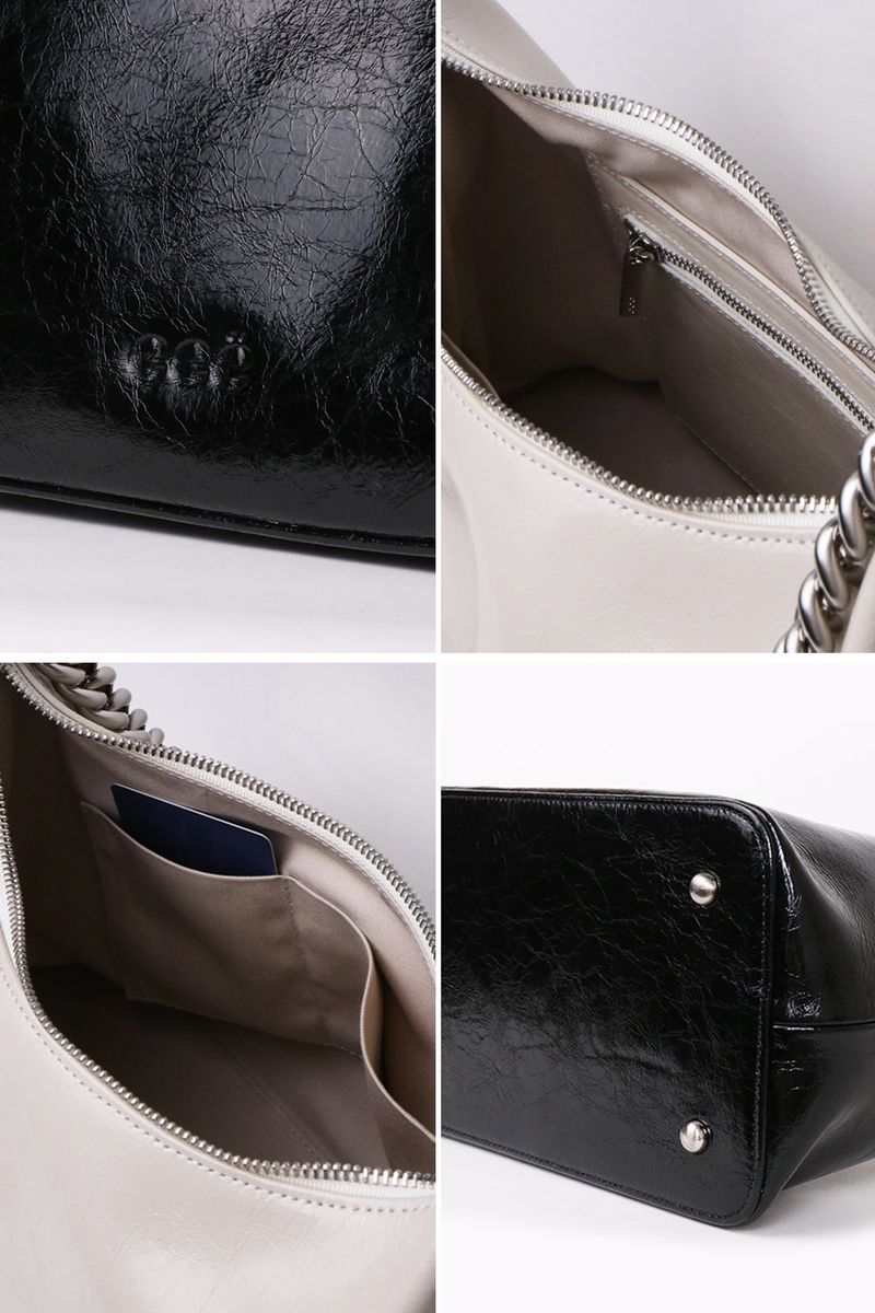 BOLD CHAIN CITY BAG_3COLORS