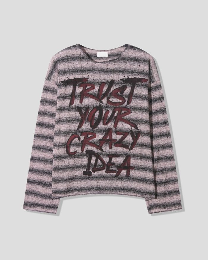 (UNISEX) Trust Stripe Knit
