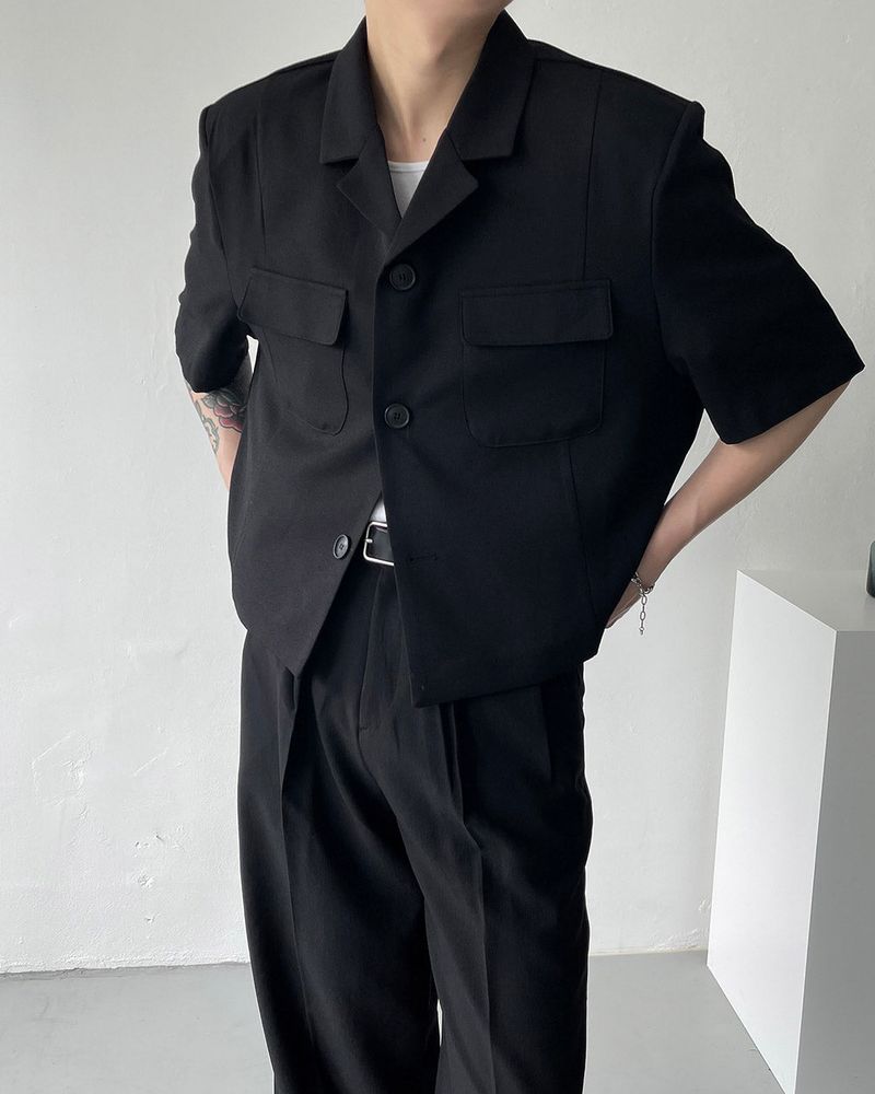 TAP Dewine Cropped Jacket (2 colors)