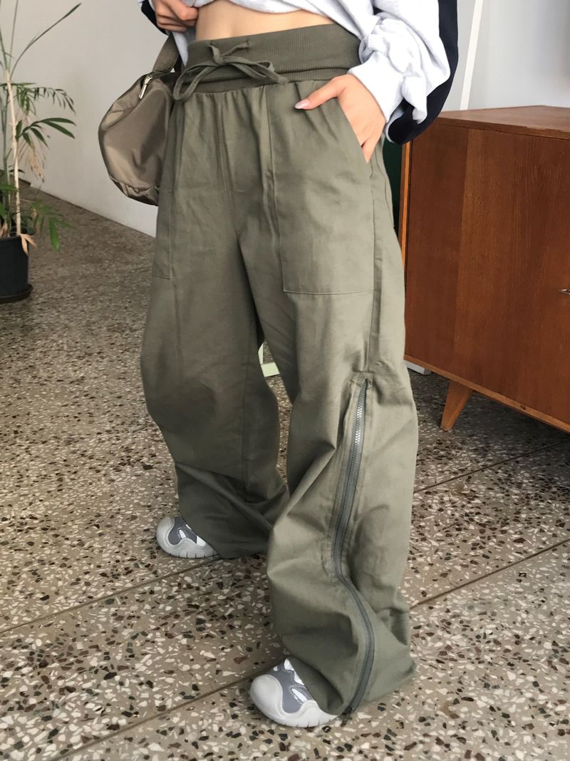 Arco iris（アルコイリス）の「Nicole zipper banding pants（Pants）」
