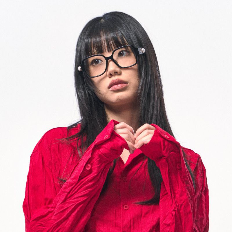 CRINKLE LINEN SHIRTS RED