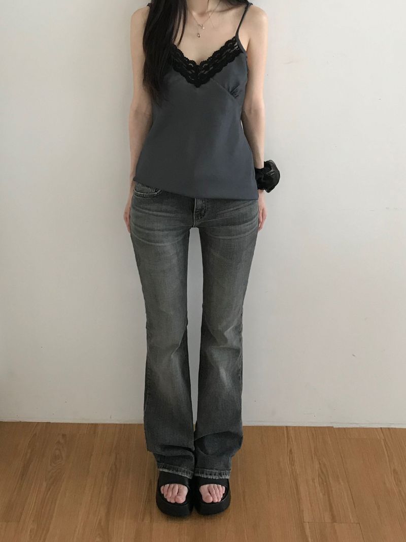Uns Denim Bootcut Pants (one color)