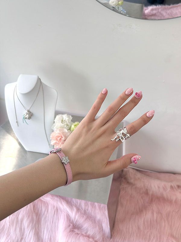 Leather Star Bracelet