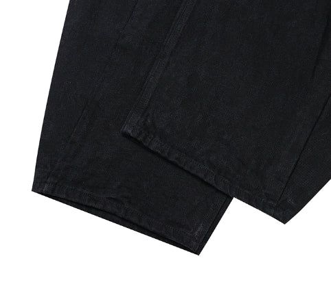 Bart Camo Cutout Wide Denim Pants