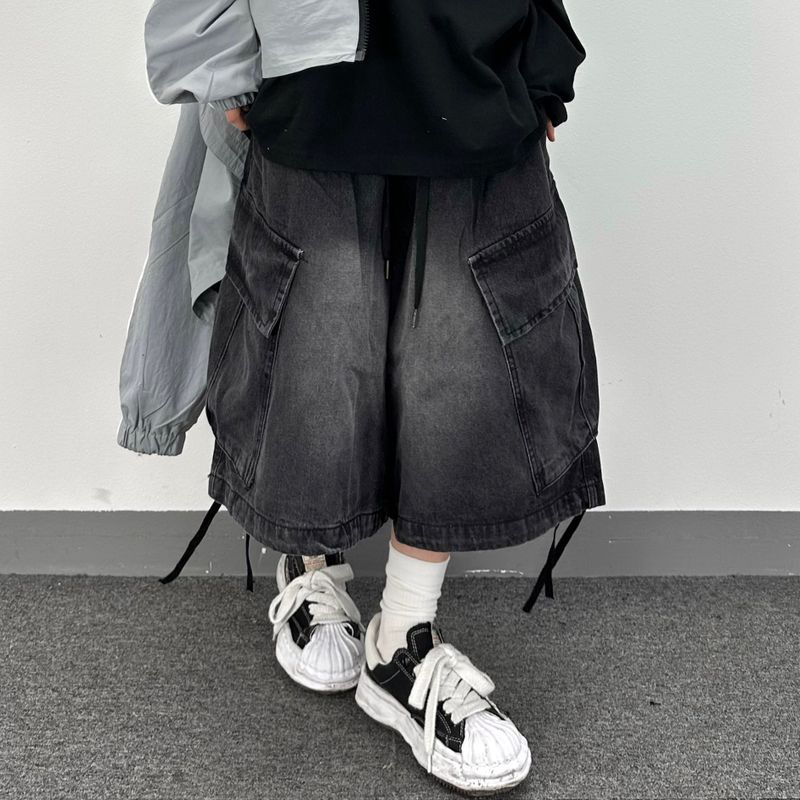 PEARCLAN（ペアクラン）の「oblique cargo denim bermuda pants（Pants）」