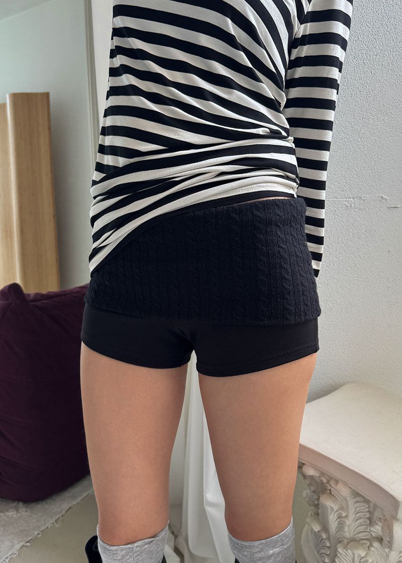 TOUCH KNIT SHORTS