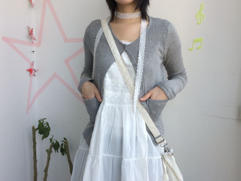 punching pocket cardigan