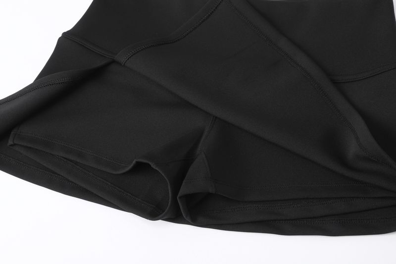 【即日発送】Athletic slit skirt - black