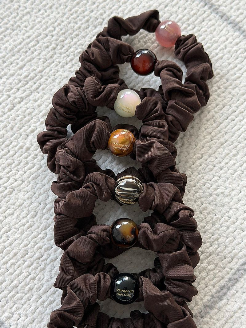 Stone point scrunchie (7color)