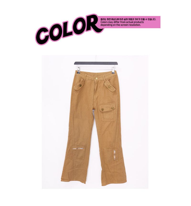 caramel cargo pants