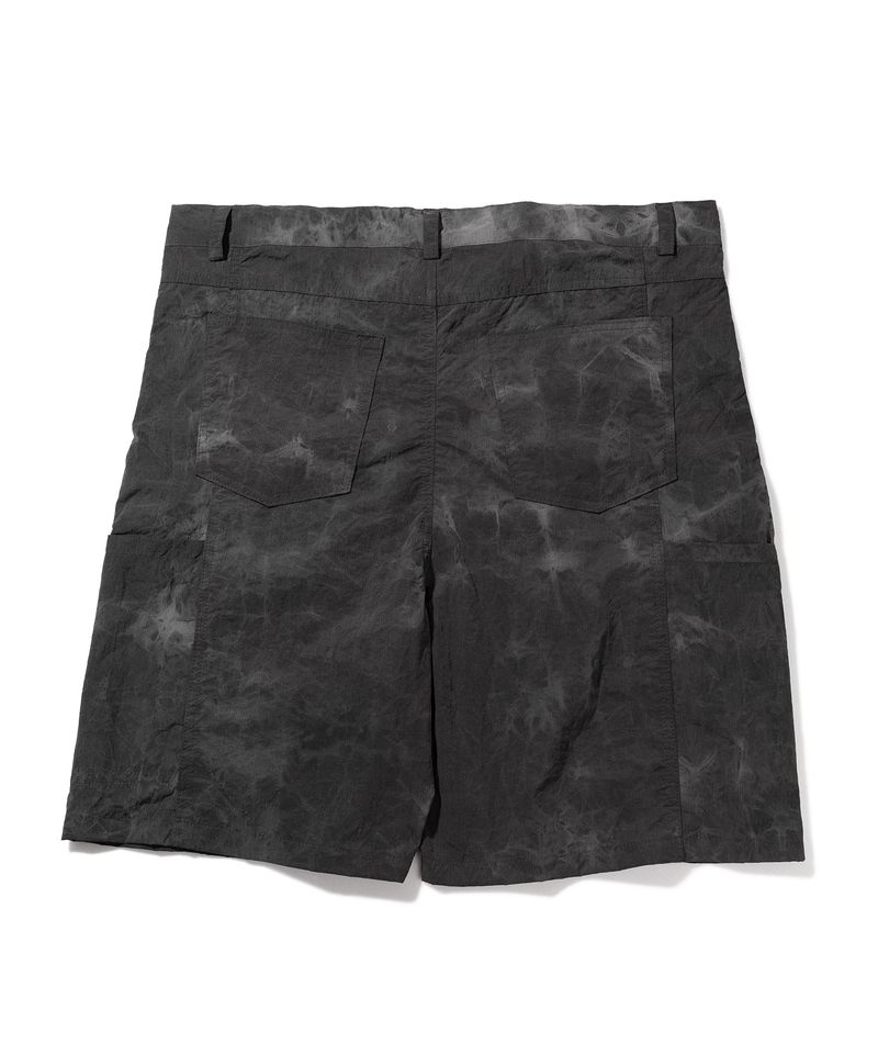 TYE-DYED CARGO POCKET SHORT PANTS