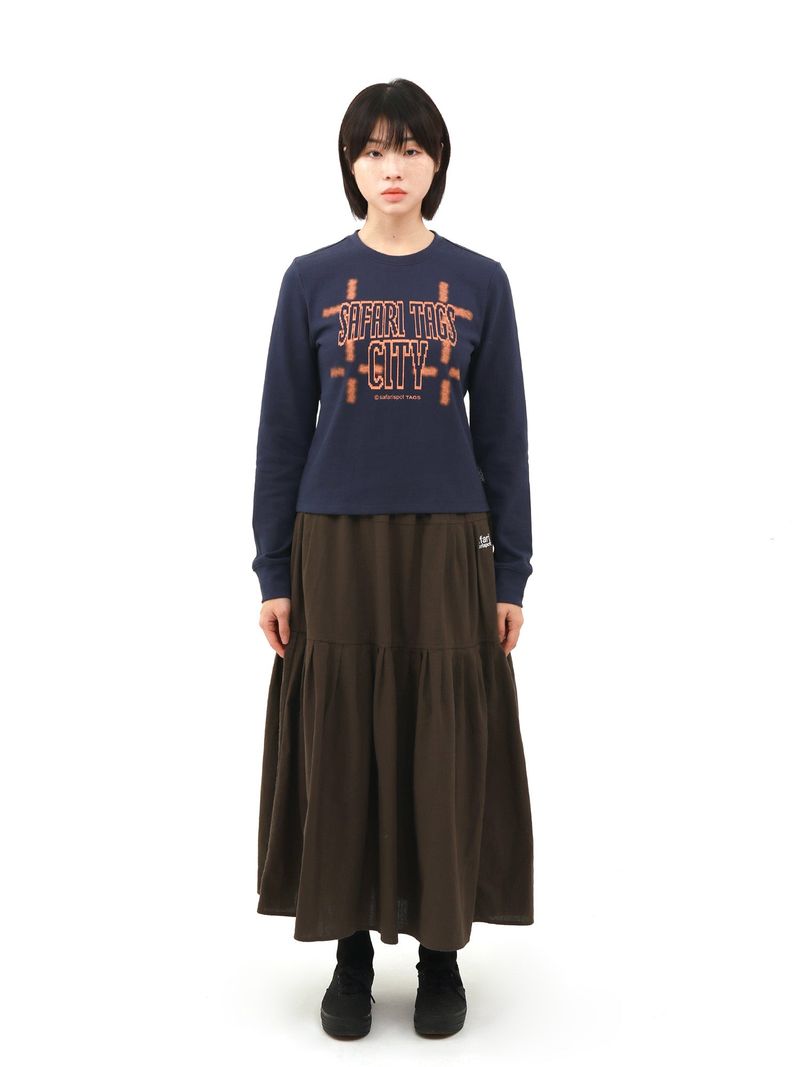 1/2 S.T.C. LIGHTING LOGO L/S (NAVY)
