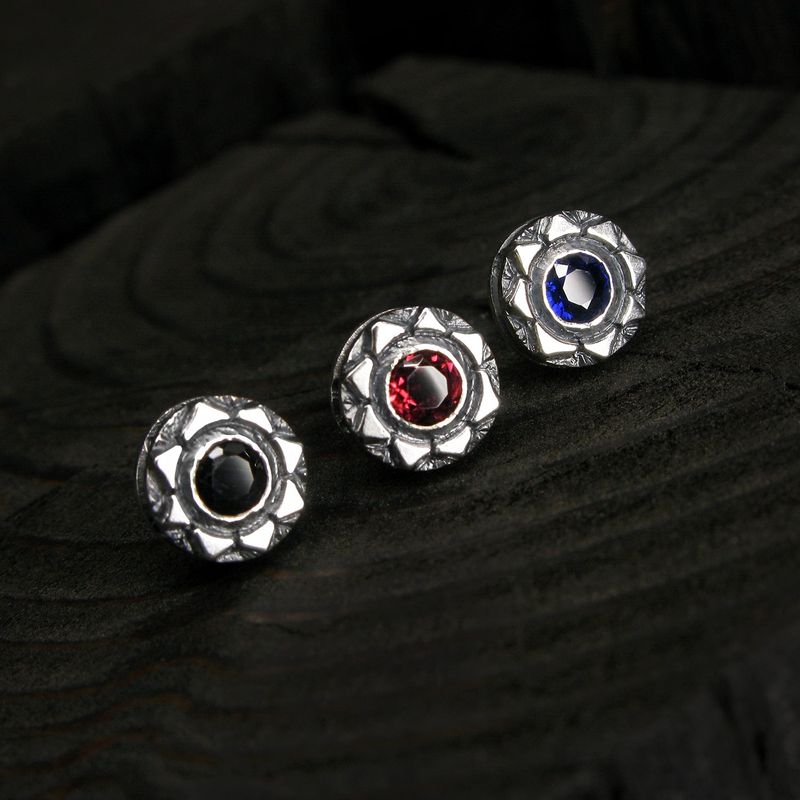 STERLINGWORTH(スターリングウォース)の「Sunlight-S1 Gemstone silver stud earring(Accessories)」