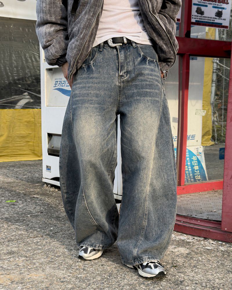 Curvin Shape Wide Denim