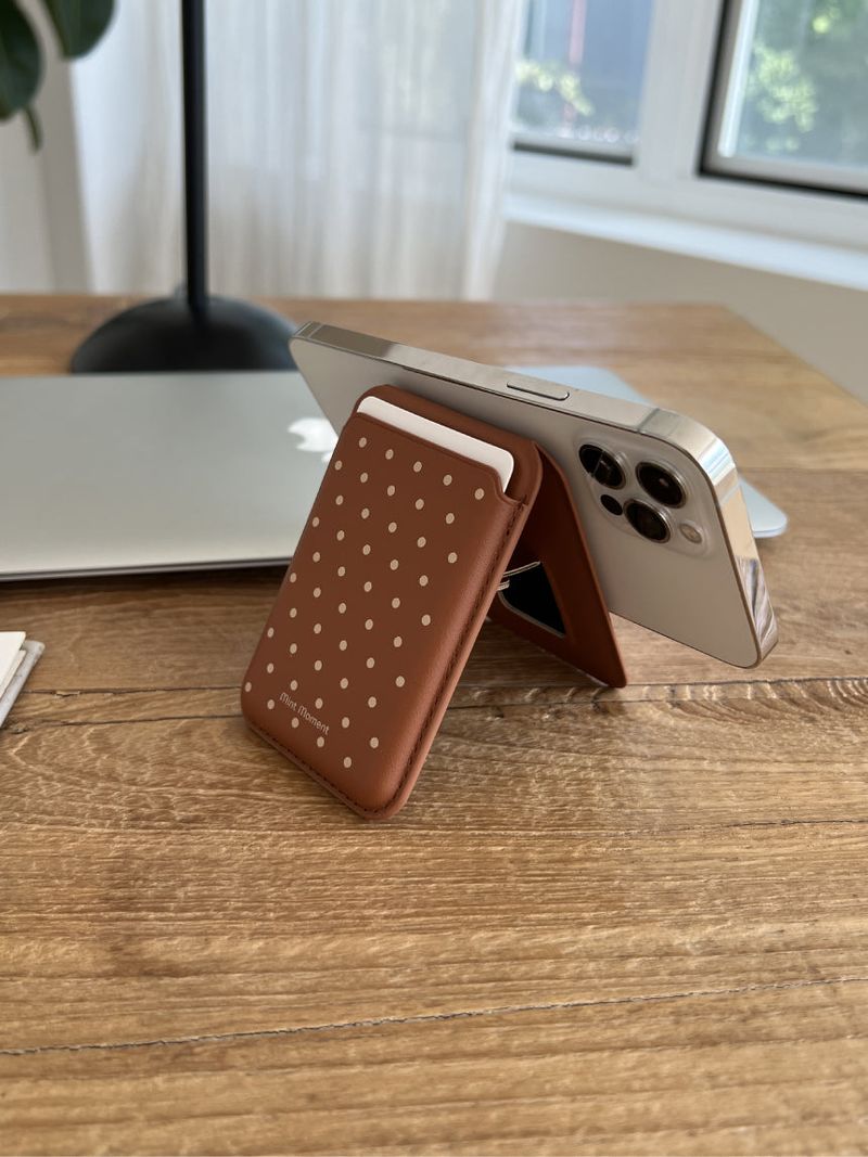 [MADE]ドットスタンド MagSafe対応 iPhoneウォレット
