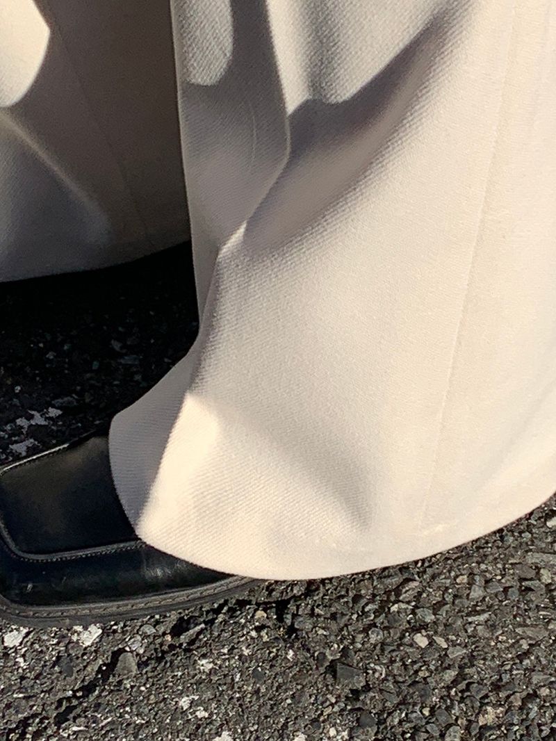 [MADE] [Wool Napping] Winter Warm Long Bootcut Slacks