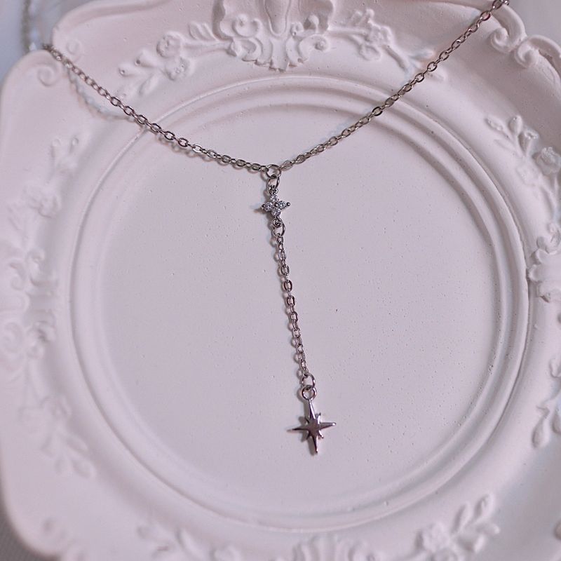 y shape necklace